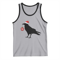 Christmas F Caw F Tank Top Funny Black Crow Merry Xmas - Wonder Print Shop