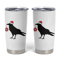Christmas F Caw F Tumbler Cup Funny Black Crow Merry Xmas - Wonder Print Shop