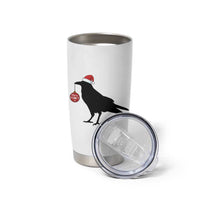 Christmas F Caw F Tumbler Cup Funny Black Crow Merry Xmas - Wonder Print Shop