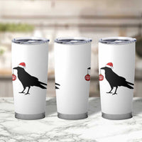 Christmas F Caw F Tumbler Cup Funny Black Crow Merry Xmas - Wonder Print Shop