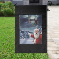 Funny Santa With Bigfoot Selfie Christmas Garden Flag - Wonder Print Shop