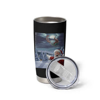 Funny Santa With Bigfoot Selfie Christmas Tumbler Cup - Wonder Print Shop
