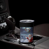 Funny Santa With Bigfoot Selfie Christmas Tumbler Cup - Wonder Print Shop