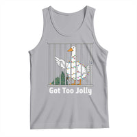 Funny Goose Christmas Tank Top Got Too Jolly - Wonder Print Shop