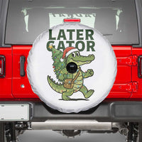 Funny Alligator Christmas Spare Tire Cover Lator Gator - Wonder Print Shop