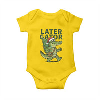 Funny Alligator Christmas Baby Onesie Lator Gator - Wonder Print Shop