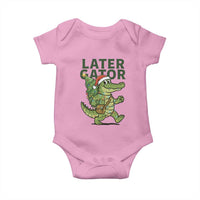 Funny Alligator Christmas Baby Onesie Lator Gator - Wonder Print Shop