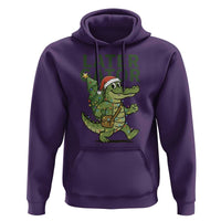 Funny Alligator Christmas Hoodie Lator Gator - Wonder Print Shop