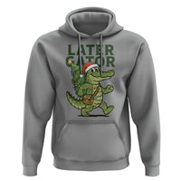 Funny Alligator Christmas Hoodie Lator Gator - Wonder Print Shop