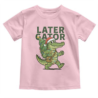 Funny Alligator Christmas Toddler T Shirt Lator Gator - Wonder Print Shop