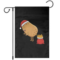 Funny French Fries Christmas Garden Flag Potato Food Eaters - Wonder Print Shop
