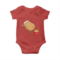 Funny French Fries Christmas Baby Onesie Potato Food Eaters - Wonder Print Shop