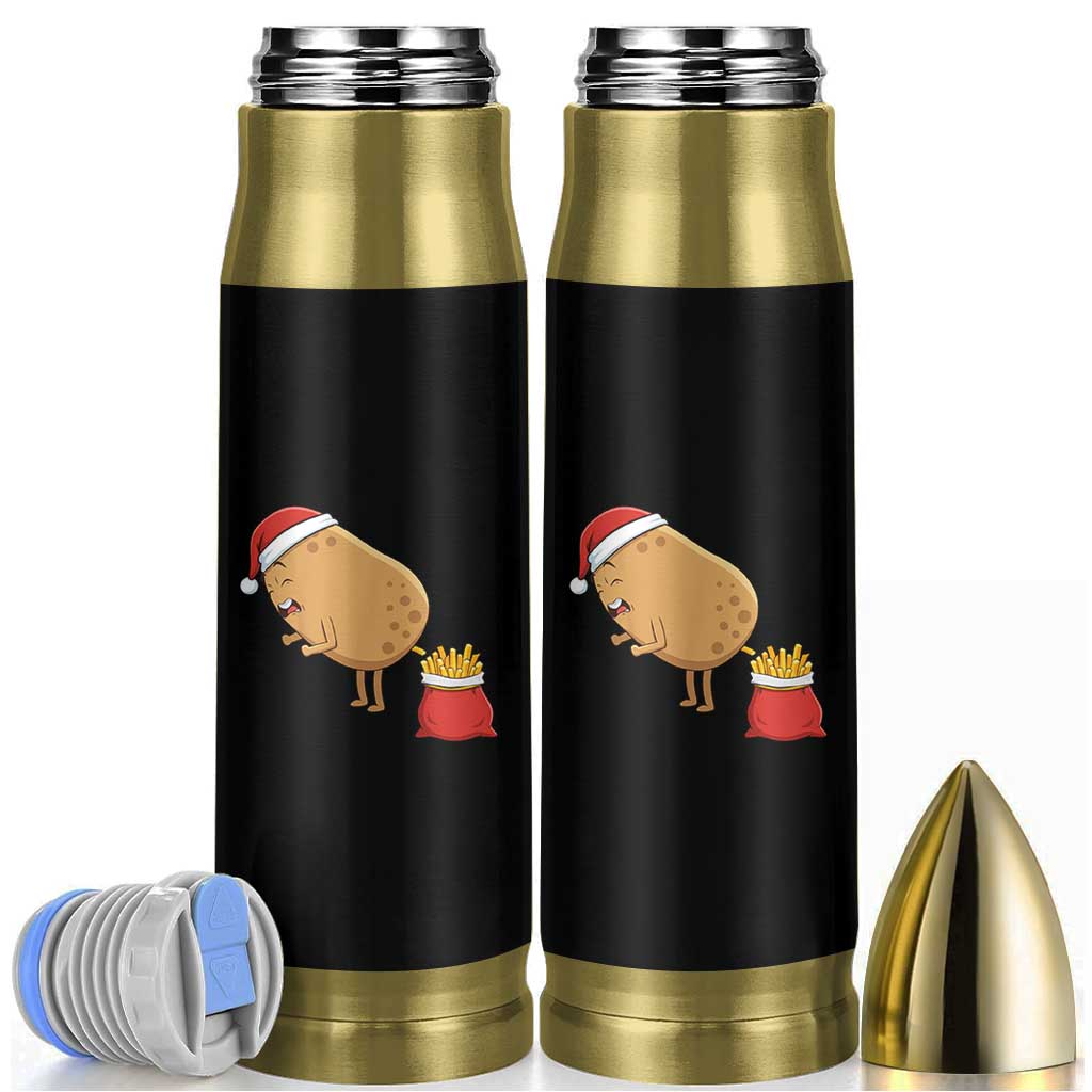 Funny French Fries Christmas Bullet Tumbler Potato Food Eaters - Wonder Print Shop