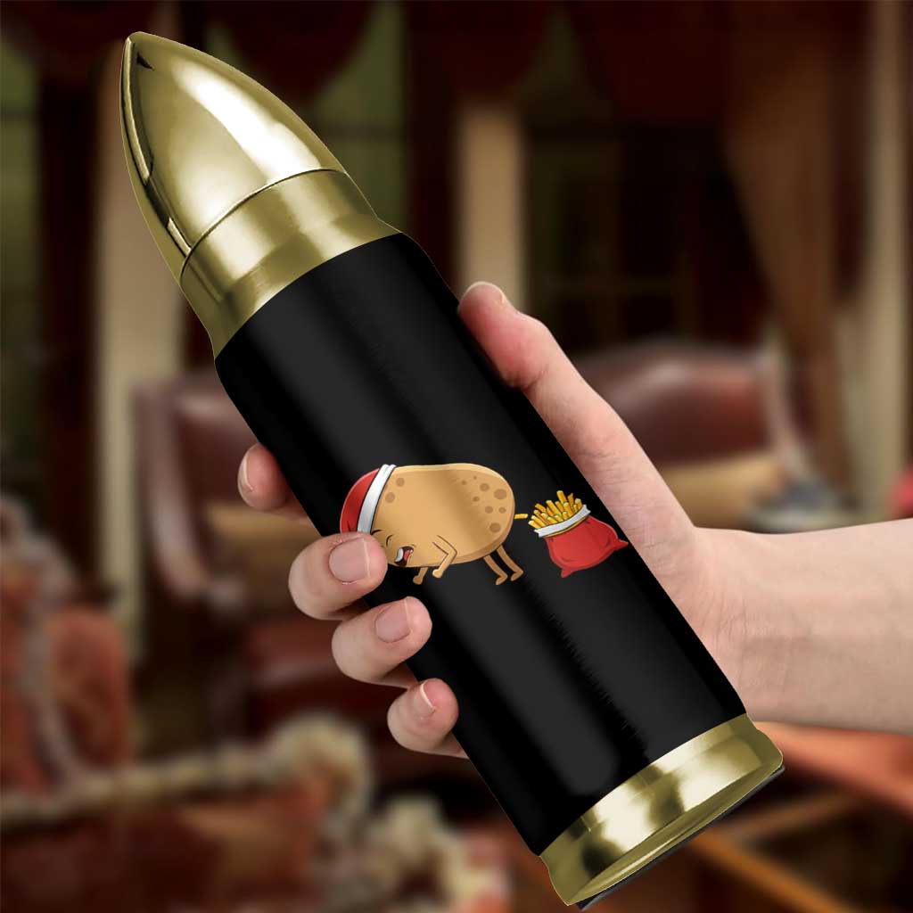 Funny French Fries Christmas Bullet Tumbler Potato Food Eaters - Wonder Print Shop