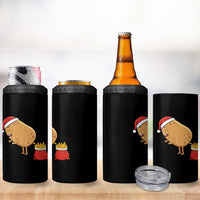 Funny French Fries Christmas 4 in 1 Can Cooler Tumbler Potato Food Eaters - Wonder Print Shop