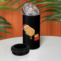 Funny French Fries Christmas 4 in 1 Can Cooler Tumbler Potato Food Eaters - Wonder Print Shop
