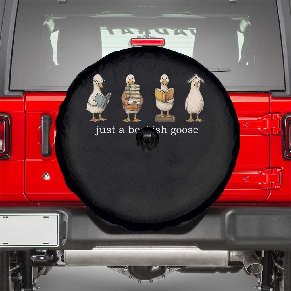 Silly Goose Book Club Spare Tire Cover Funny Bookish Book Lover