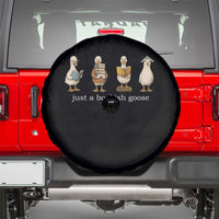 Silly Goose Book Club Spare Tire Cover Funny Bookish Book Lover