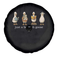Silly Goose Book Club Spare Tire Cover Funny Bookish Book Lover