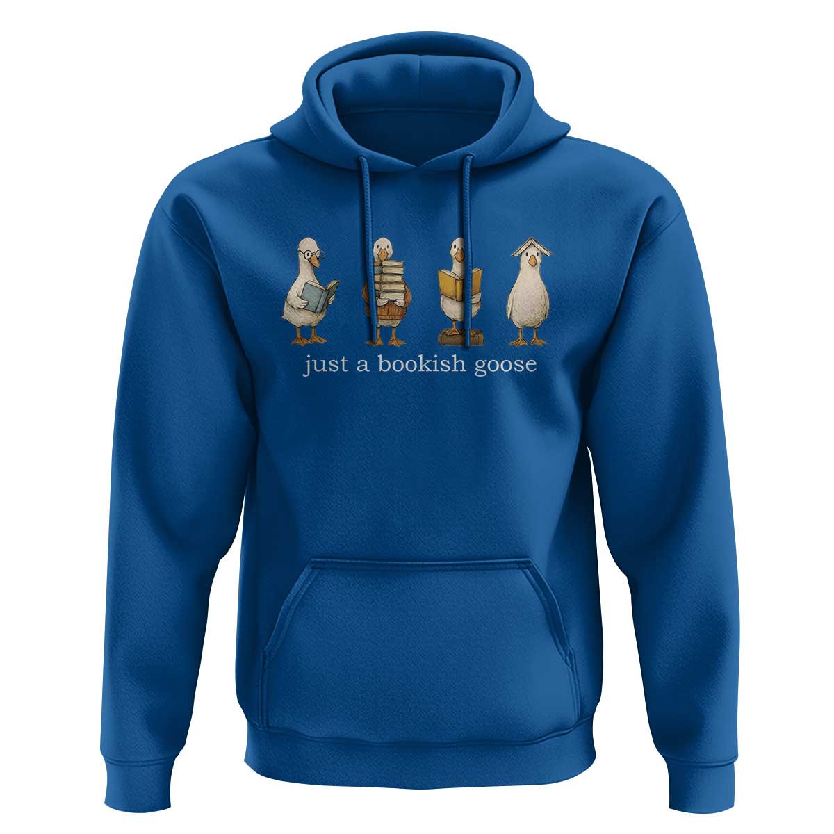 Silly Goose Book Club Hoodie Funny Bookish Book Lover