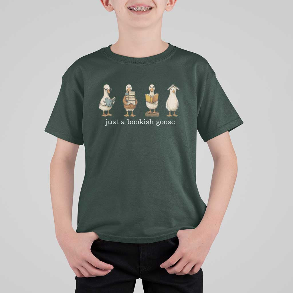 Silly Goose Book Club T Shirt For Kid Funny Bookish Book Lover