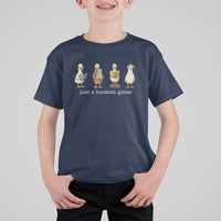Silly Goose Book Club T Shirt For Kid Funny Bookish Book Lover