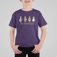 Silly Goose Book Club T Shirt For Kid Funny Bookish Book Lover