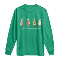 Silly Goose Book Club Long Sleeve Shirt Funny Bookish Book Lover