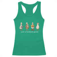 Silly Goose Book Club Racerback Tank Top Funny Bookish Book Lover