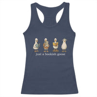 Silly Goose Book Club Racerback Tank Top Funny Bookish Book Lover