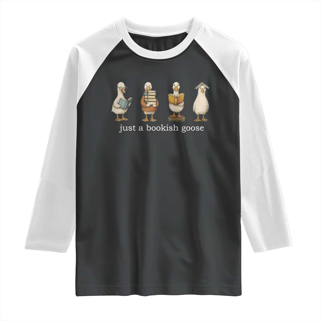 Silly Goose Book Club Raglan Shirt Funny Bookish Book Lover