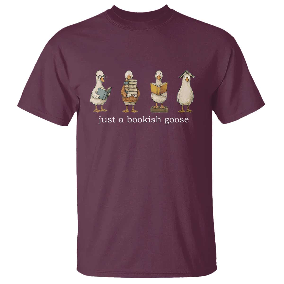 Silly Goose Book Club T Shirt Funny Bookish Book Lover
