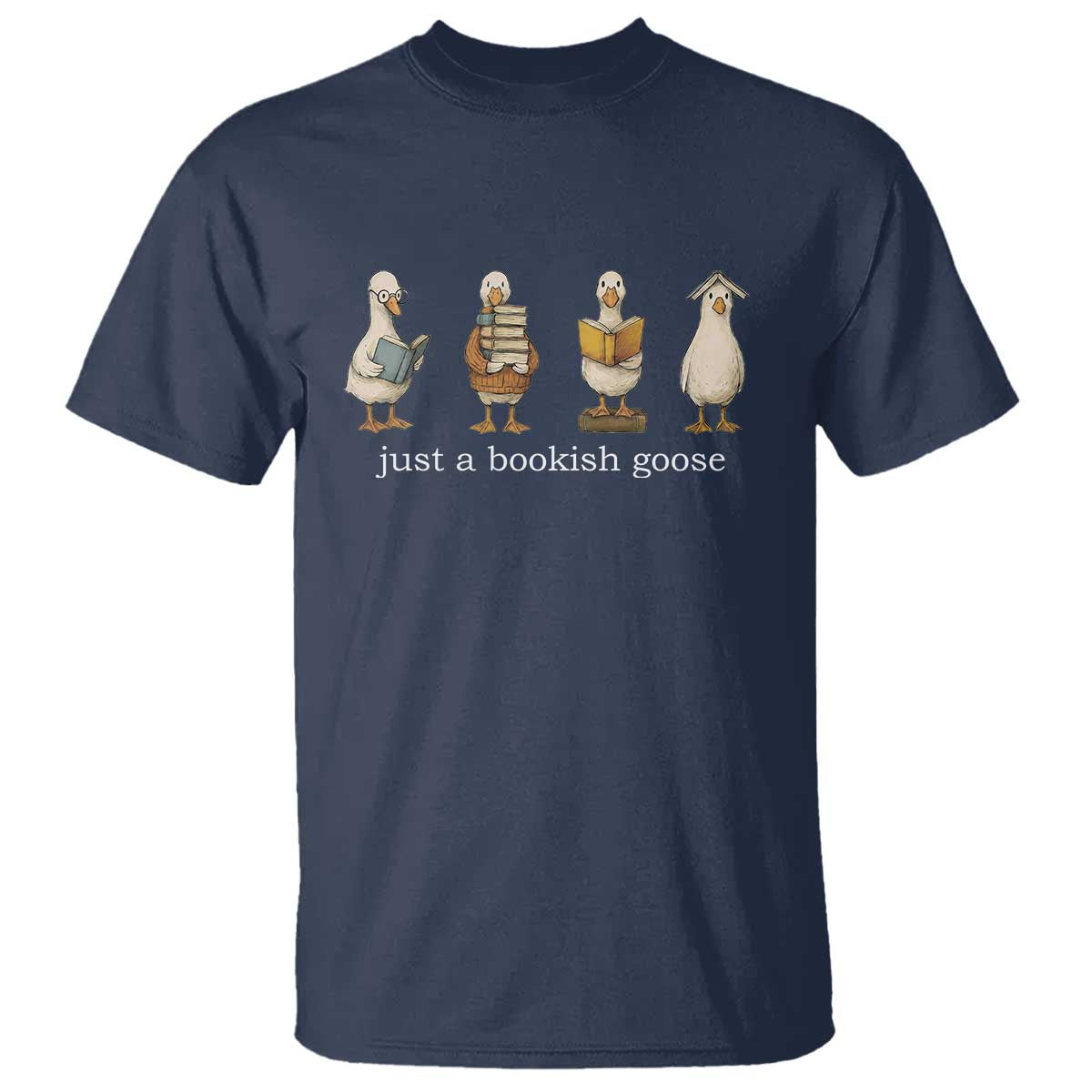 Silly Goose Book Club T Shirt Funny Bookish Book Lover