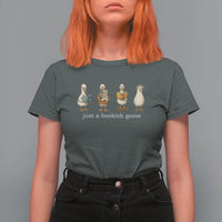 Silly Goose Book Club T Shirt For Women Funny Bookish Book Lover