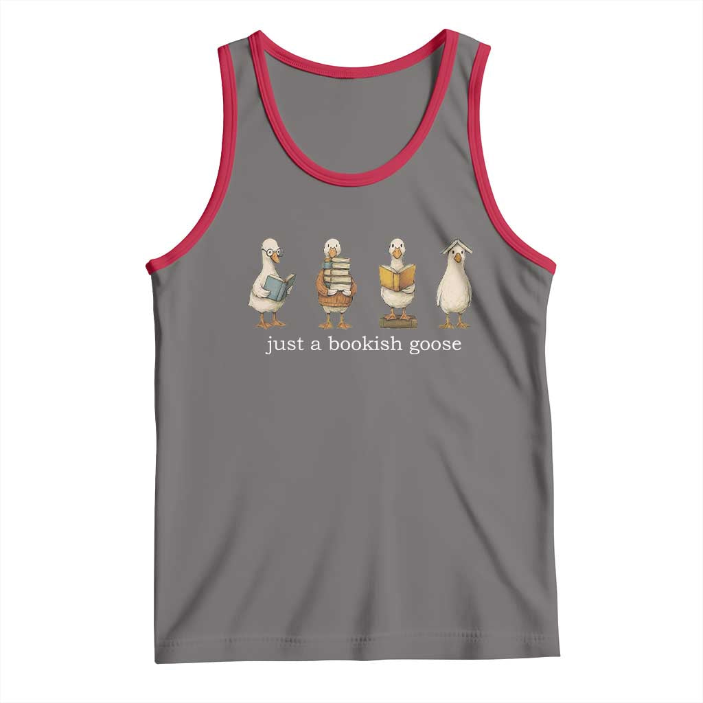 Silly Goose Book Club Tank Top Funny Bookish Book Lover