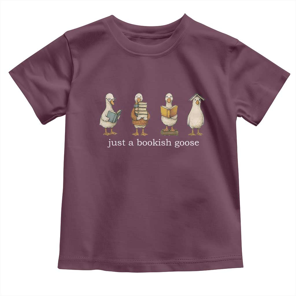 Silly Goose Book Club Toddler T Shirt Funny Bookish Book Lover