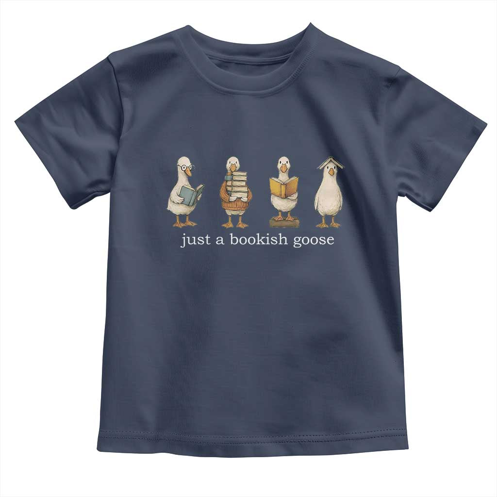 Silly Goose Book Club Toddler T Shirt Funny Bookish Book Lover