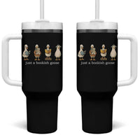 Silly Goose Book Club Tumbler With Handle Funny Bookish Book Lover