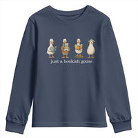 Silly Goose Book Club Youth Sweatshirt Funny Bookish Book Lover