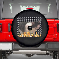 Screaming Cat Meme Spare Tire Cover Funny Internet Gen Z Cat Lover