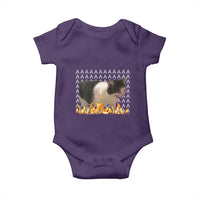 Screaming Cat Meme Baby Onesie Funny Internet Gen Z Cat Lover