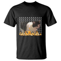 Screaming Cat Meme T Shirt Funny Internet Gen Z Cat Lover
