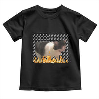 Screaming Cat Meme Toddler T Shirt Funny Internet Gen Z Cat Lover