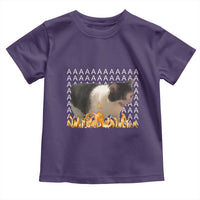 Screaming Cat Meme Toddler T Shirt Funny Internet Gen Z Cat Lover