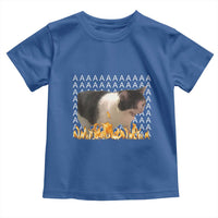 Screaming Cat Meme Toddler T Shirt Funny Internet Gen Z Cat Lover