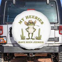 Funny Cowboy Frog Meme Spare Tire Cover My Heebies Have Been Jeebied