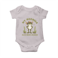 Funny Cowboy Frog Meme Baby Onesie My Heebies Have Been Jeebied