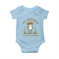 Funny Cowboy Frog Meme Baby Onesie My Heebies Have Been Jeebied