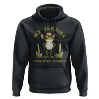 Funny Cowboy Frog Meme Hoodie My Heebies Have Been Jeebied