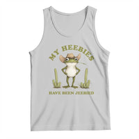 Funny Cowboy Frog Meme Tank Top My Heebies Have Been Jeebied